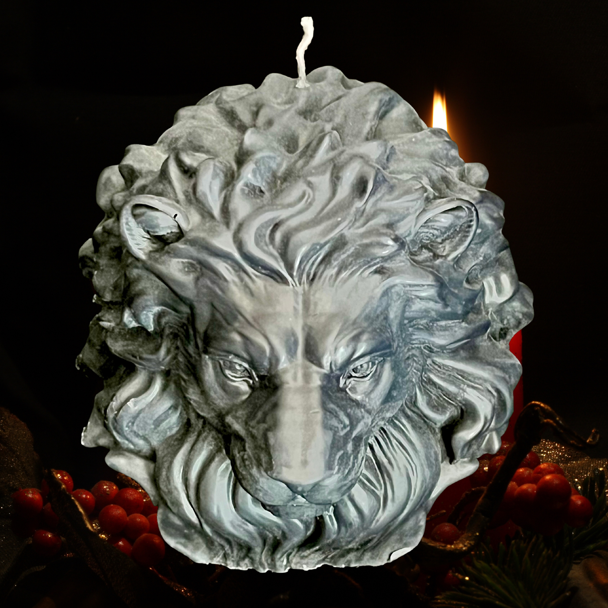 Lion - Figural  Candle