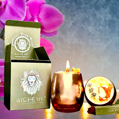 Happiness Intention Candle