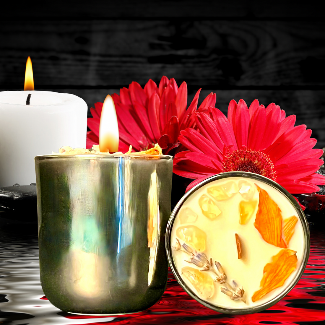 Happiness Mini Intention Candle